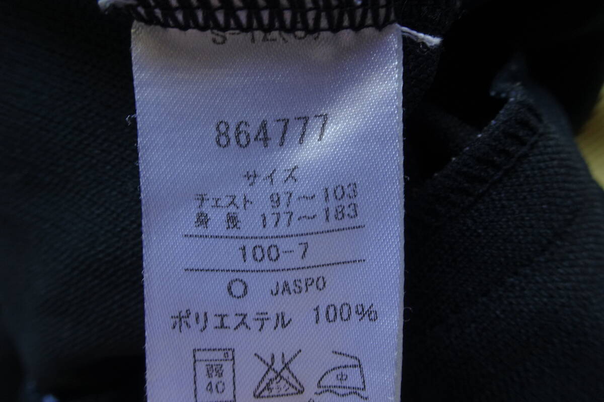 PUMA/プーマ/864777/長(zhǎng)袖トラックジャケット/ジャージ素材/ストライプ織生地/前ジップアップ/ロゴプリント/黒/ブラック/Oサイズ(5/1R7)