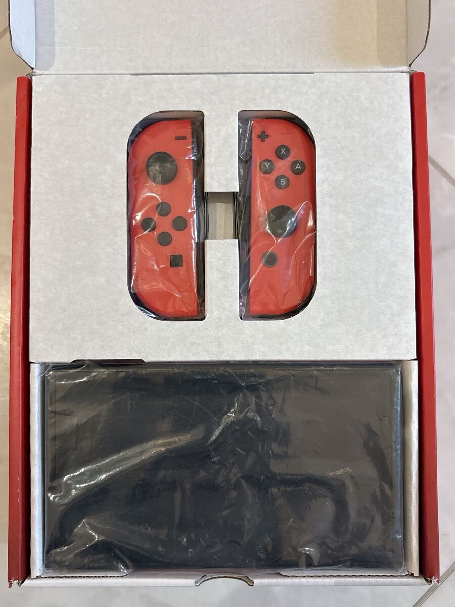 ③ вскрыть завершено не использовался товар Nintendo Switch Mario красный иметь машина EL модель HEG-S-RAAAA Nintendo переключатель 