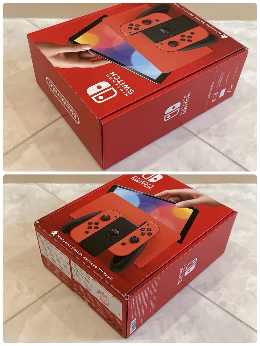 ③ вскрыть завершено не использовался товар Nintendo Switch Mario красный иметь машина EL модель HEG-S-RAAAA Nintendo переключатель 