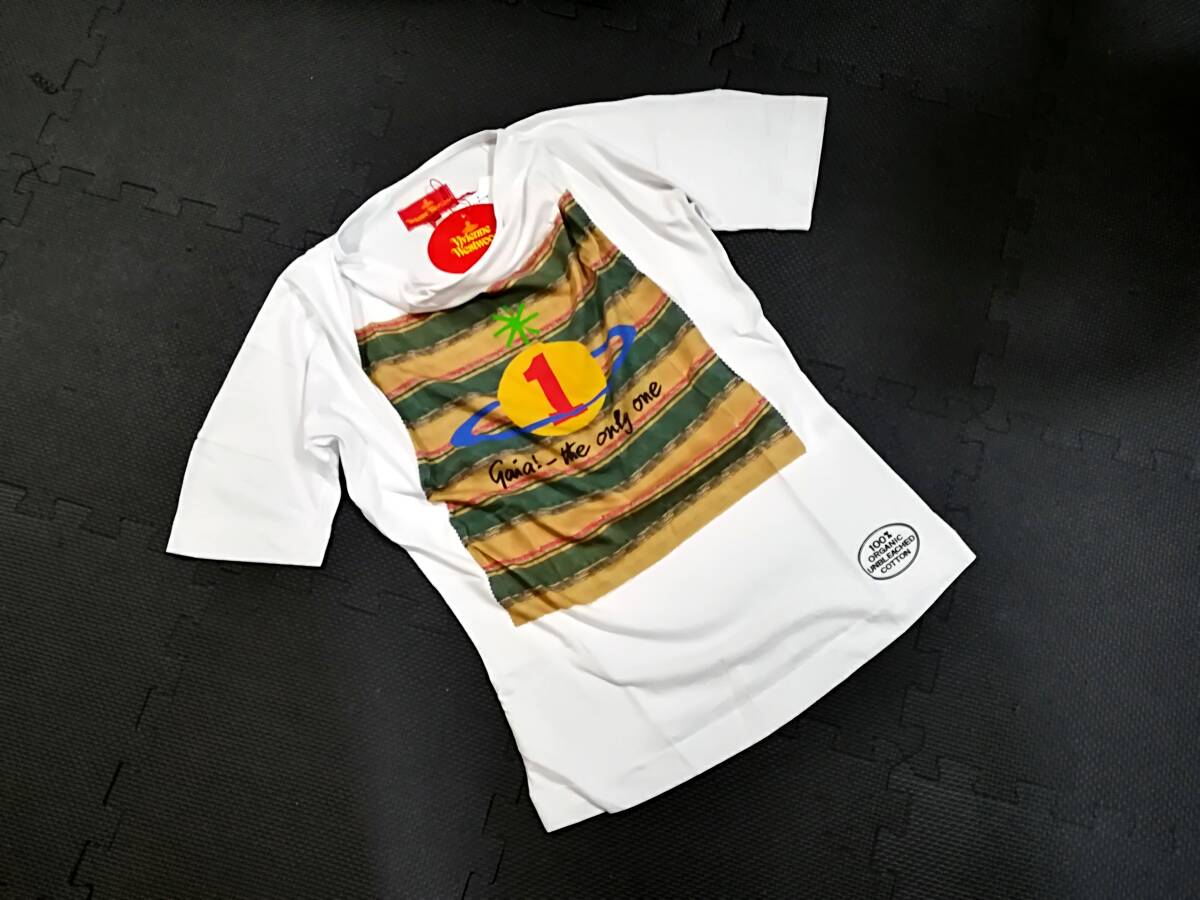 123ヴィヴィアンウエストウッド本物未使用タグ付TシャツVivienneWestwood