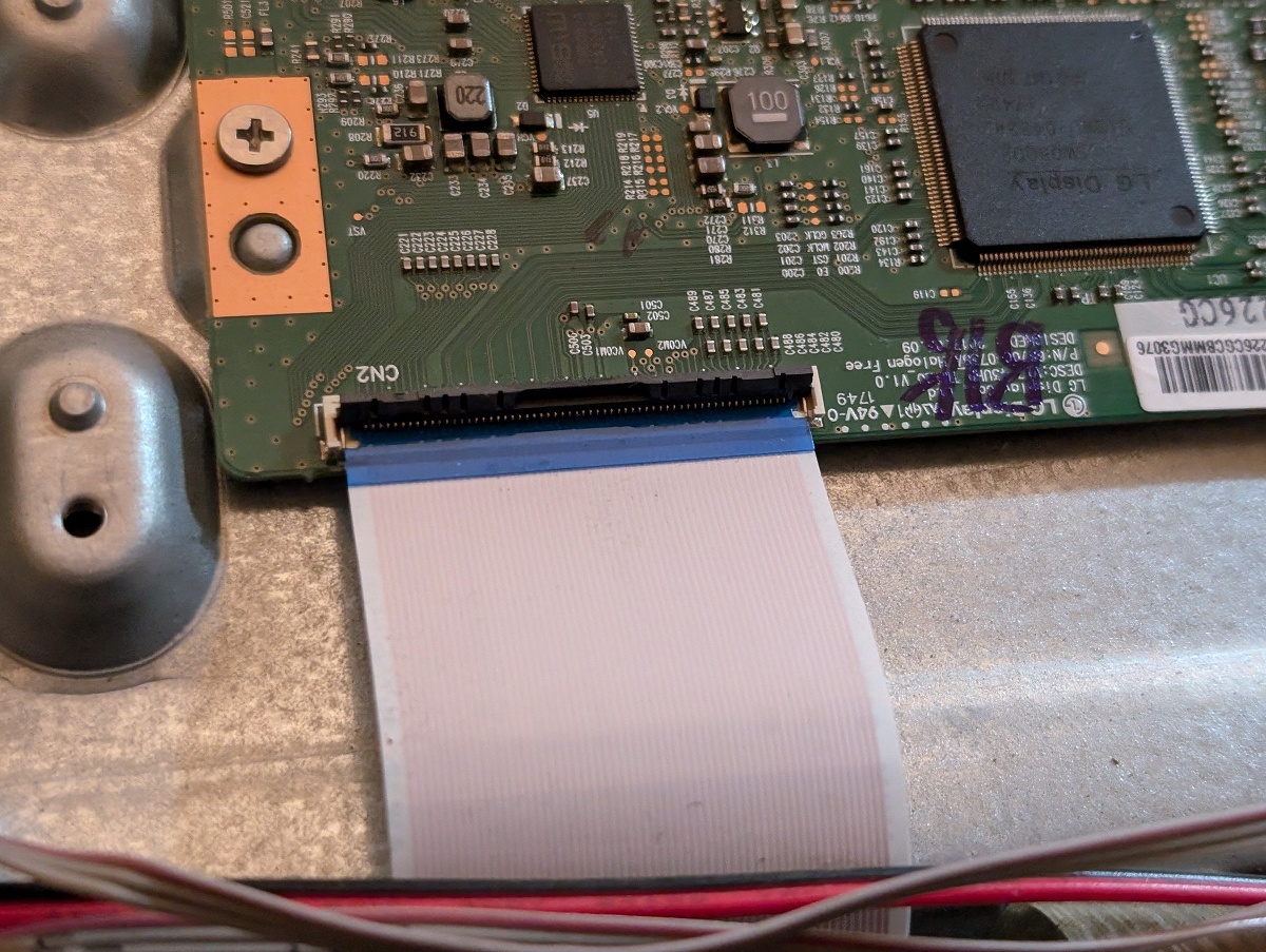 ミスターマックス MTH-49WX4K 4K 49インチ用 T-CON LG 6870C-0738A LC490EGY-SKM3 SDL490WY 条件付きで返品可能_画像4