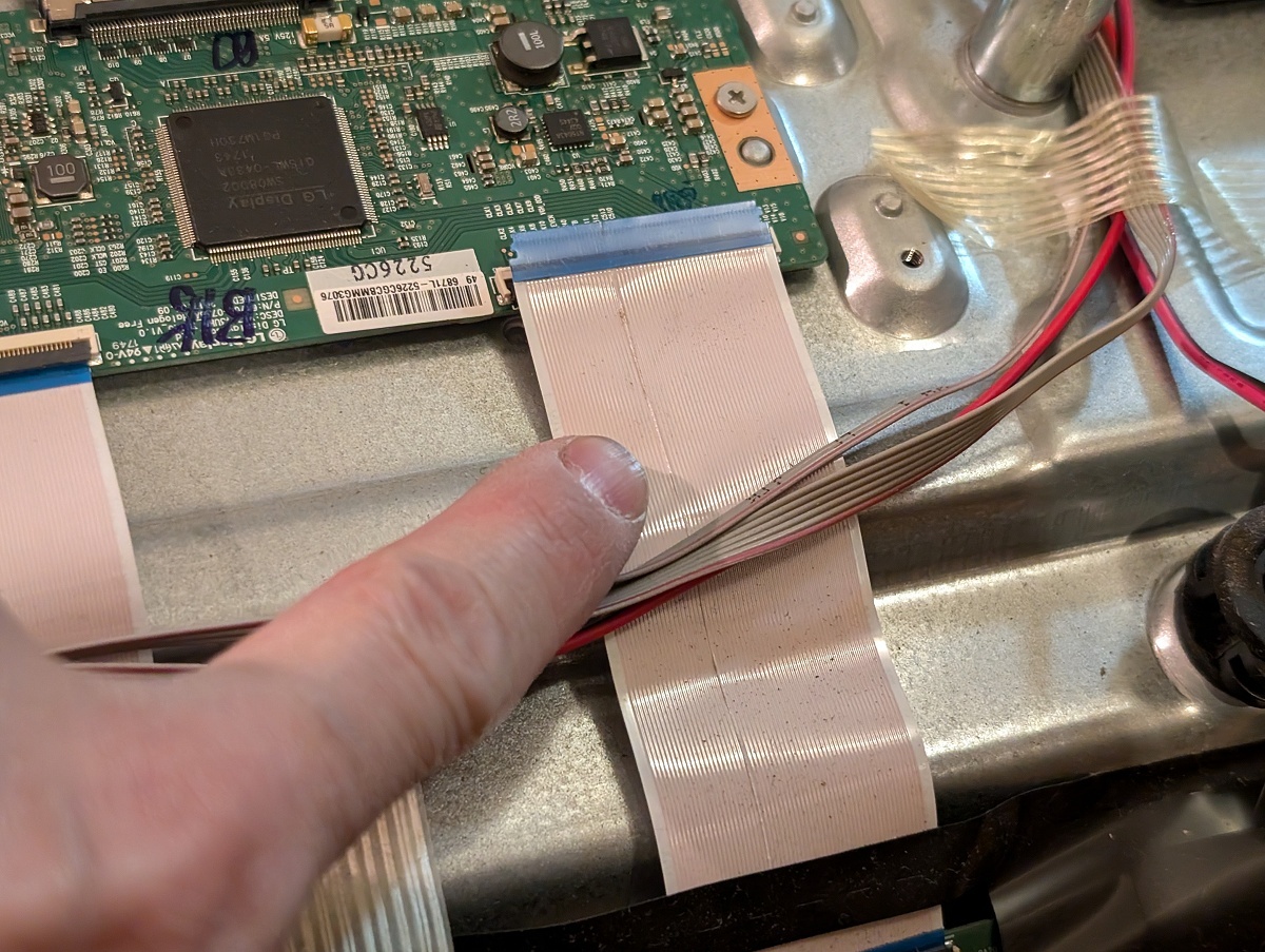 ミスターマックス MTH-49WX4K 4K 49インチ用 T-CON LG 6870C-0738A LC490EGY-SKM3 SDL490WY 条件付きで返品可能_画像6