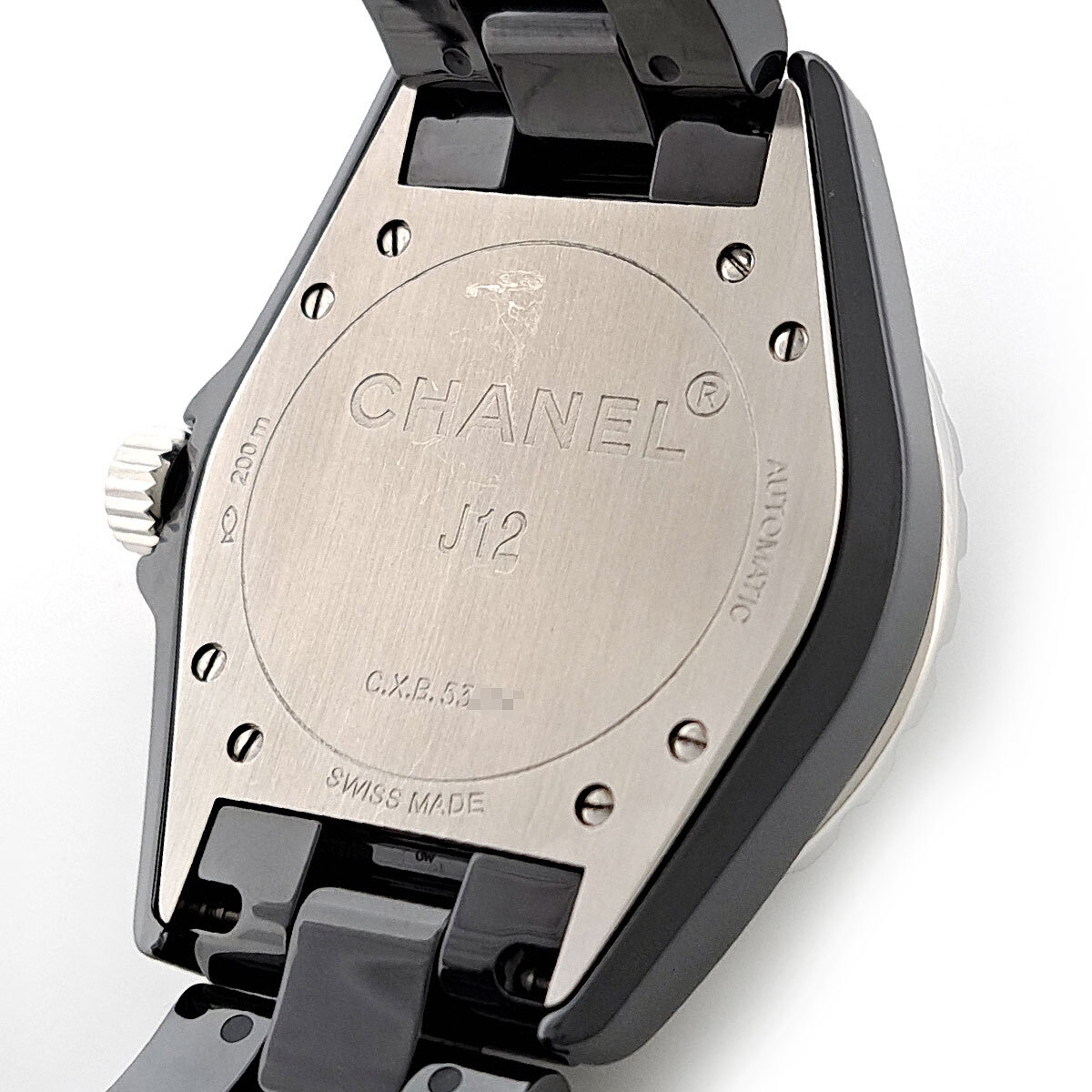 シャネル J12 38mm デイト H0685 自動巻き セラミック メンズ CHANEL 中古 【時計】