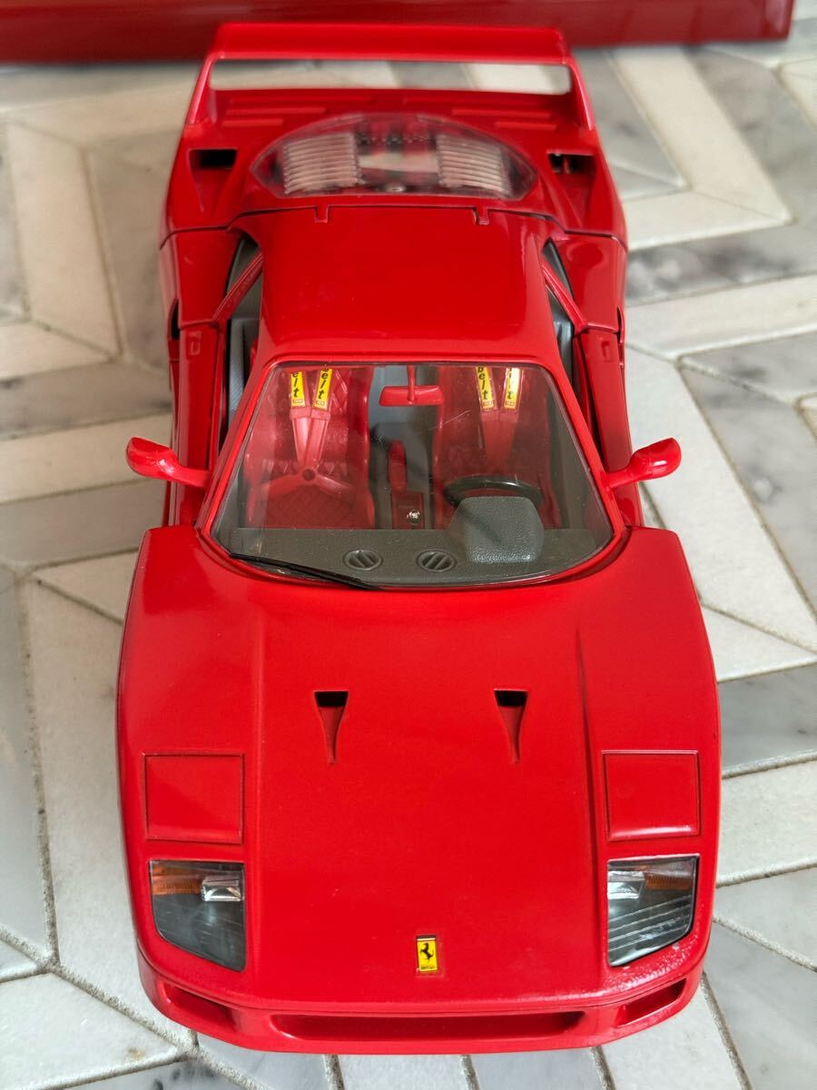 bburago Ferrari F40 миникар полный открытие и закрытие . красный Vintage подлинная вещь