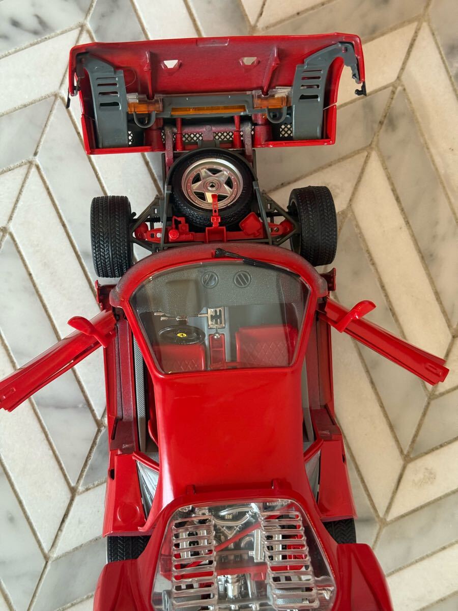 bburago Ferrari F40 миникар полный открытие и закрытие . красный Vintage подлинная вещь