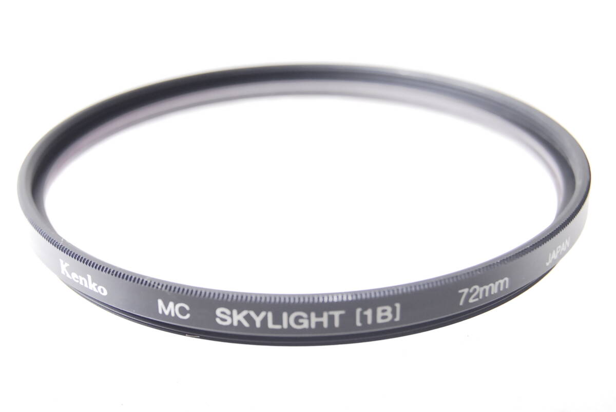 Kenko MC SKYLIGHT [1B] 72mm レンズ保護(hù)フィルター レンズ裝著確認(rèn)済み！ B135