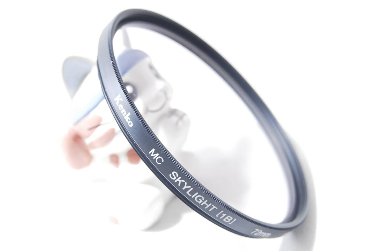 Kenko MC SKYLIGHT [1B] 72mm レンズ保護(hù)フィルター レンズ裝著確認(rèn)済み！ B135