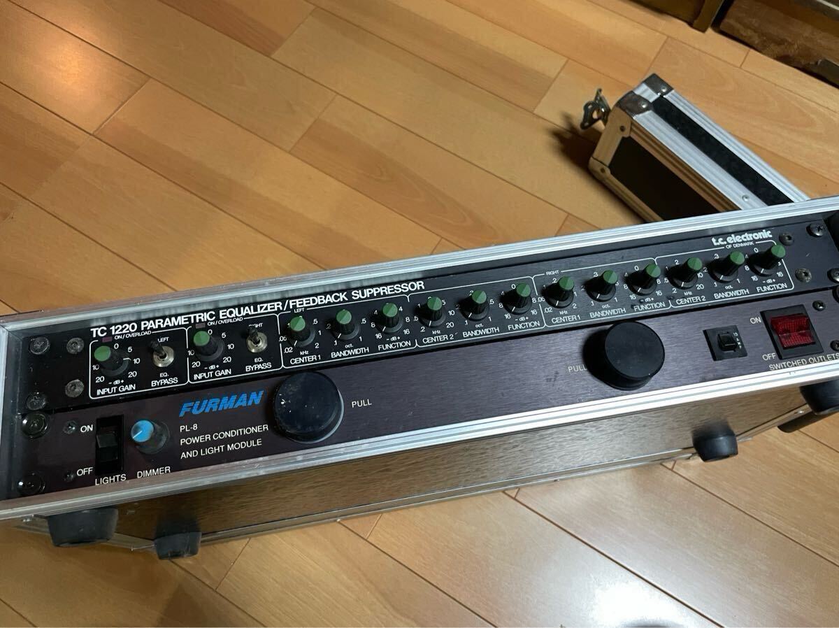 tc1220 parametric equalizer furman pl-8 エフェクター