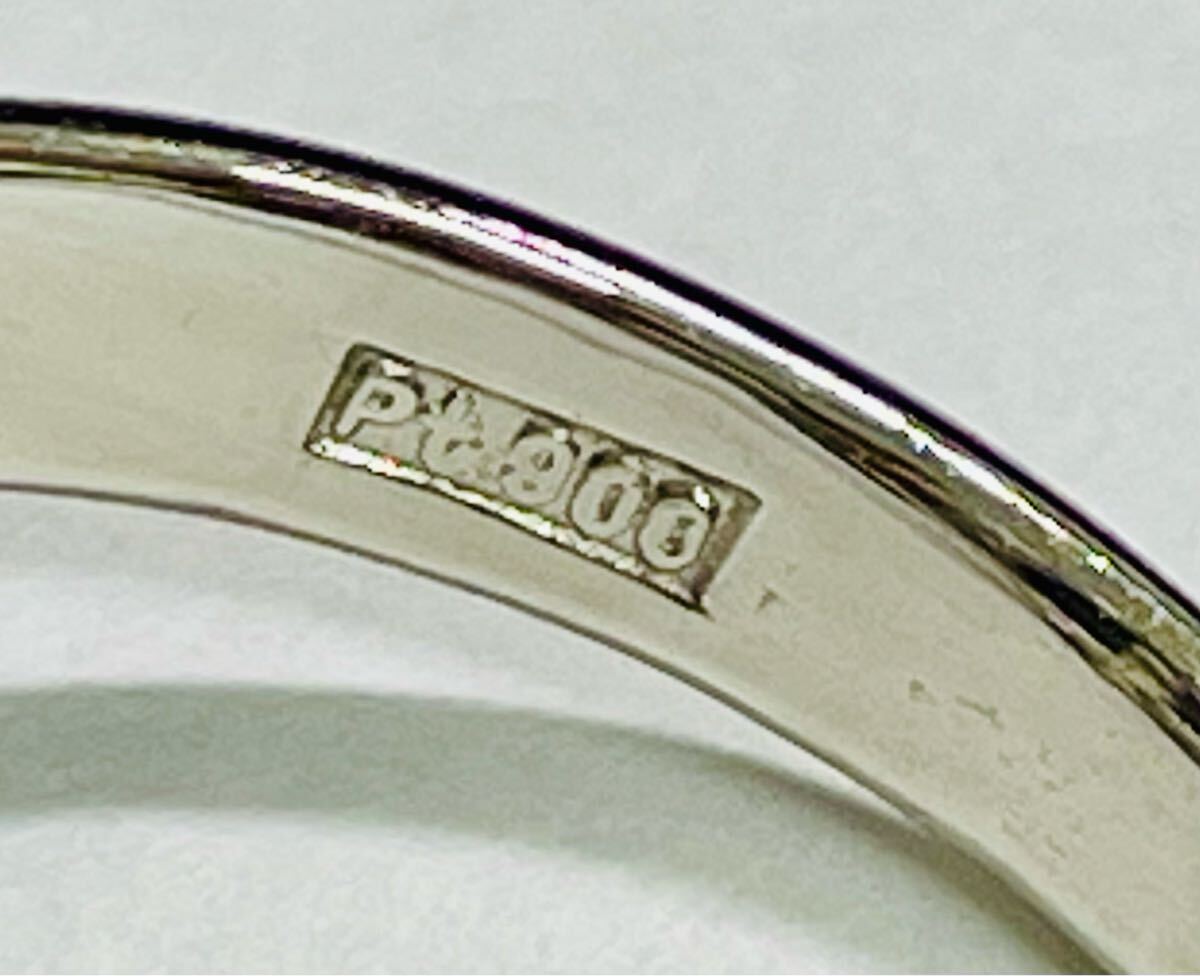 ☆Pt900 ブラックパール13.2mm 10號(hào)☆