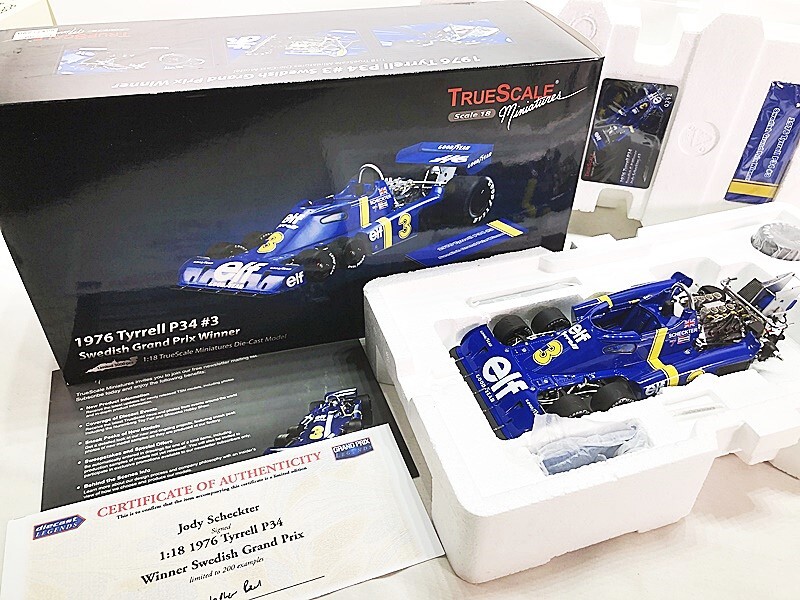 TSM 1/18 ティレル 006 #5 ドイツGP 優勝車 希少 ミニカー