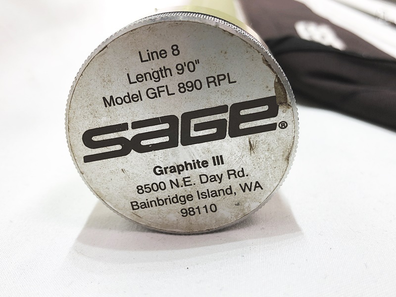 SAGE フライロッド GFL 890 RPL 9.0f #8 中古・使用品 ※画像参照