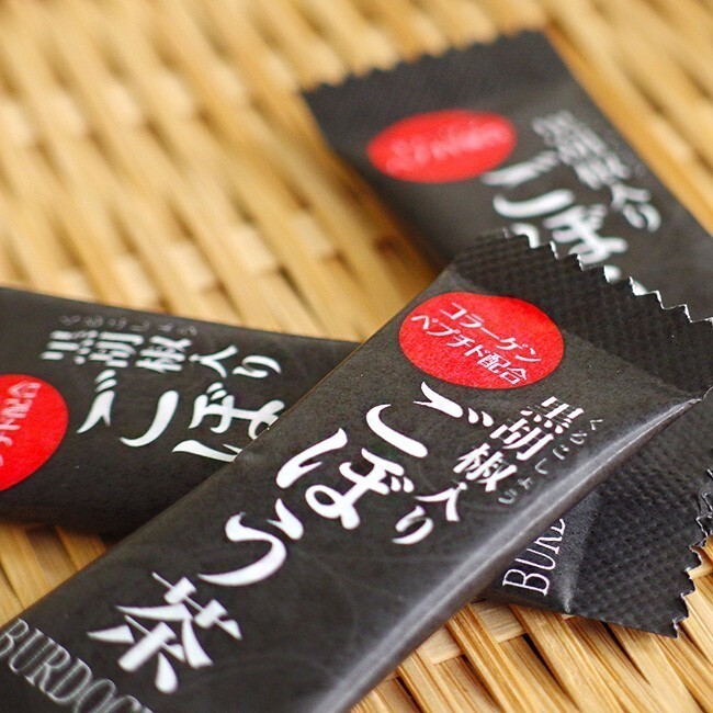  gobou чай 2g×40 пакет ( итого 80g) несессер нет [ чёрный .. ввод лопух чай ] черный перец . входить .. корова . чай коллаген pe маленький do сочетание 