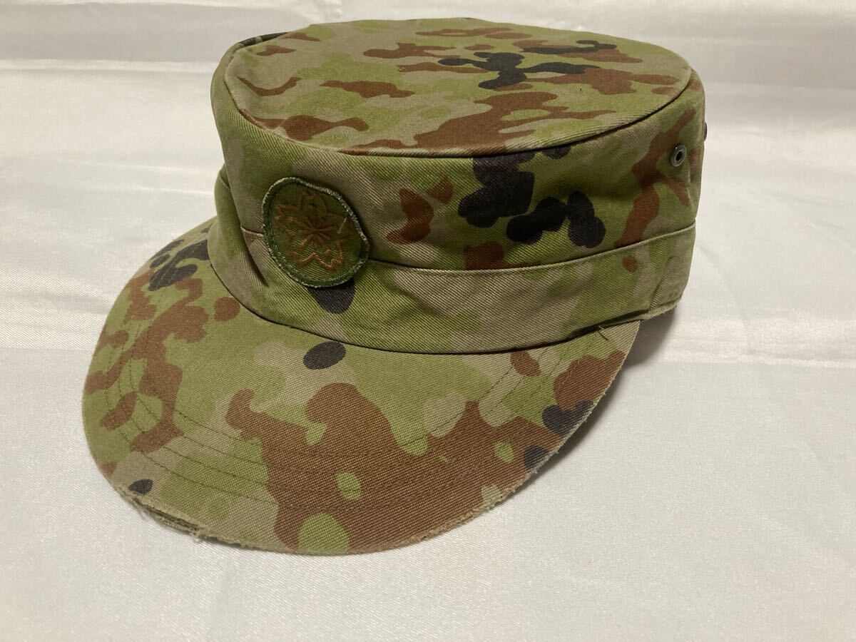 東京)NB 陸上自衛隊 迷彩服 2型 上下セット 帽子他セット レプリカ 東京)陸上自衛隊 迷彩服2型 上下セット サイズ５B PX品 ベルト付き ２）