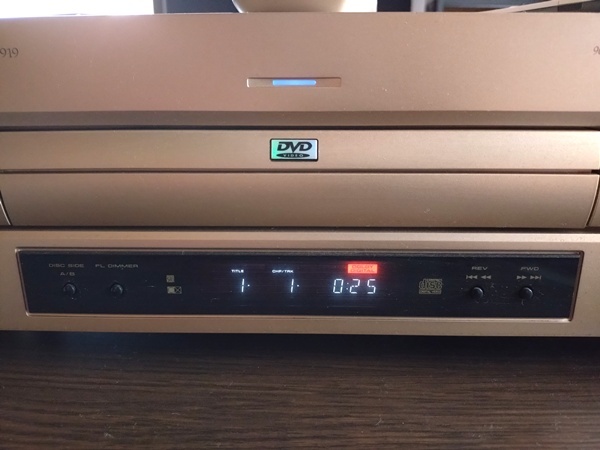 パイオニア Pioneer　DVD/LDプレーヤー　DVL-919 動(dòng)作?中古品