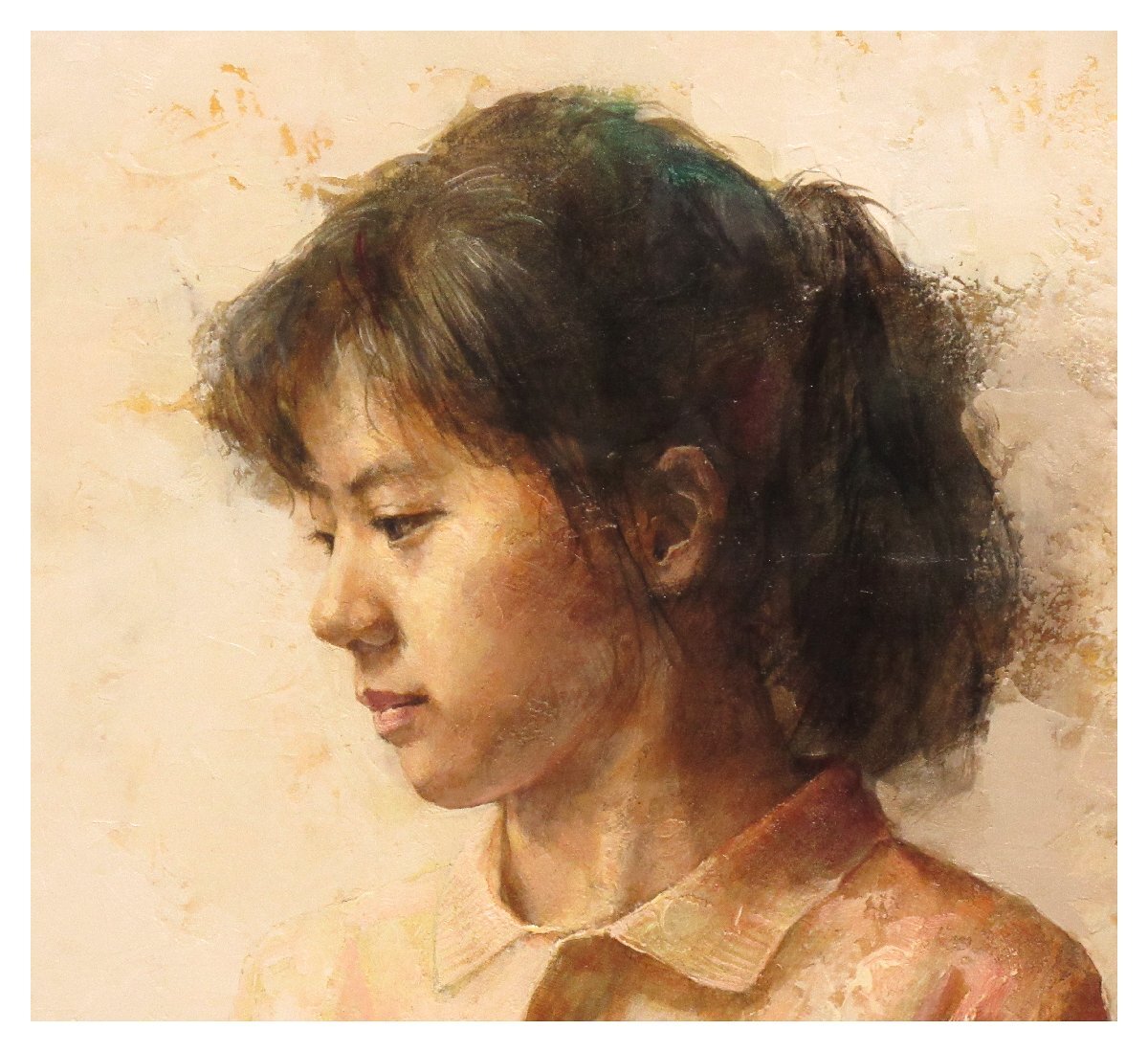 特別出品】木原和敏 デッサン 直筆サイン 真筆 美人画