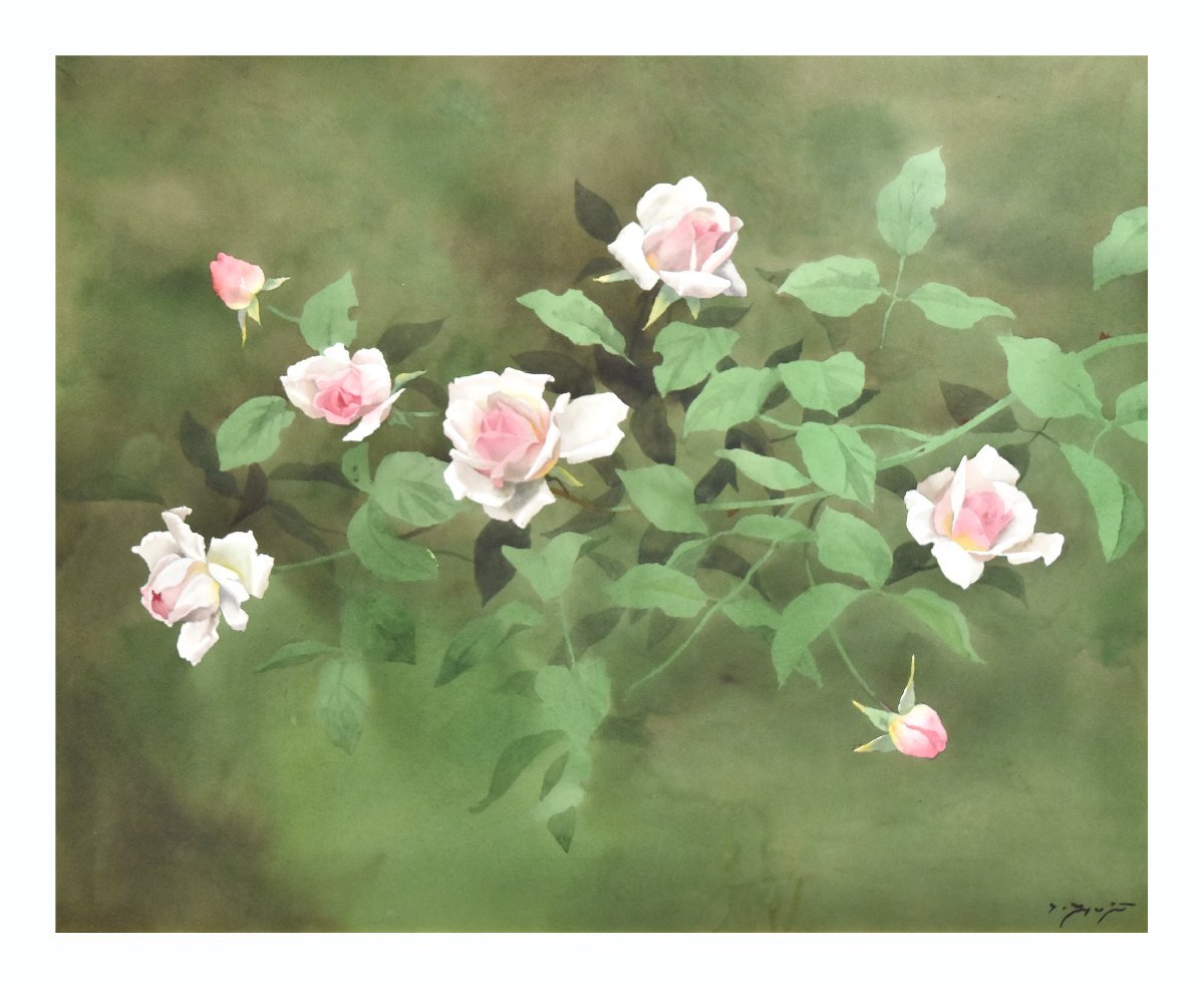藤井勉 水彩画 真作保証の通販 by 桃太郎's shop｜ラクマ