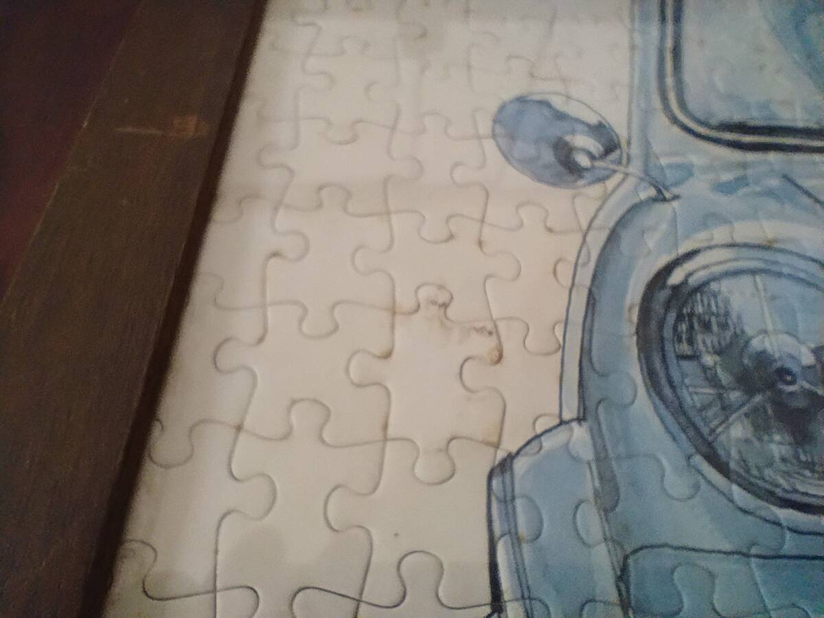 Bow　池田和弘氏　MINI1300Sイラストジグソーパズル完成品 Bow 池田和弘氏 MINI1300Sイラストジグソーパズル完成品