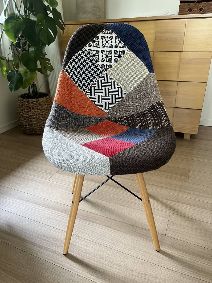  Eames лоскутное шитье стул C