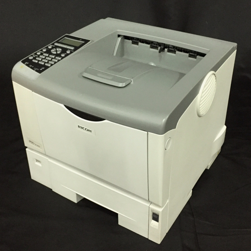 RICOH リコー IPSiO SP4310 モノクロレーザープリンター 通電確認(rèn)済み 現(xiàn)狀品 一部破損 電源コード 等 付屬