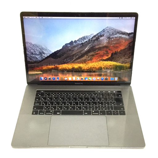 Apple MacBook シルバー 美品 1円 Apple MacBook Pro 2017 15インチ ノートPC A1707 Core i7 16GB