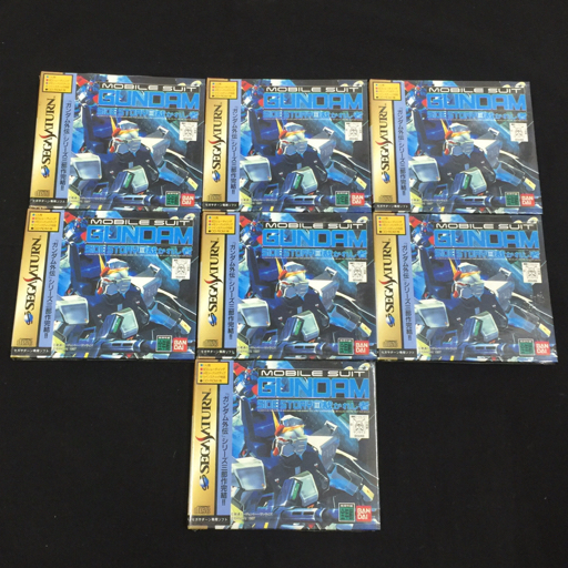 セガサターン 機動戦士ガンダム外伝Ⅲ 裁かれし者 ゲームソフト 7點 まとめ セット 現(xiàn)狀品