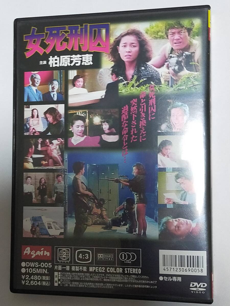DVD　希少　女死刑囚　柏原芳恵　佐藤恵美