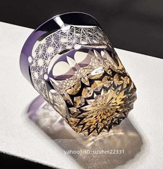 美品　ロックグラス　ウィスキー　極美品　ガラス グラス　絶賛 クリスタルガラス　箱付き　ギフト　