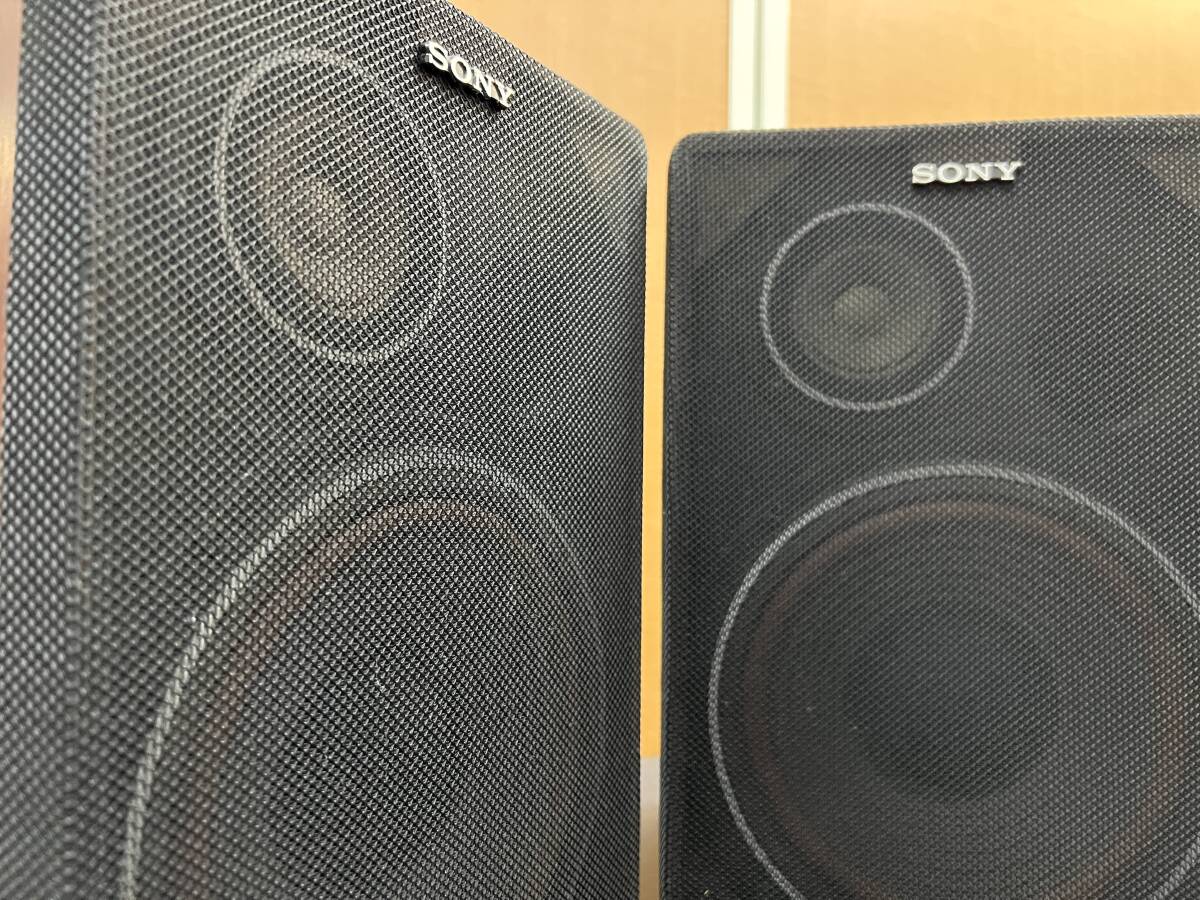 SONY Sony SS-91 акустическая система пара выход звука подтверждено одна сторона размер : высота 30cm ширина 20cm глубина 21cm хороший звук делается *[ управление No.F11614]