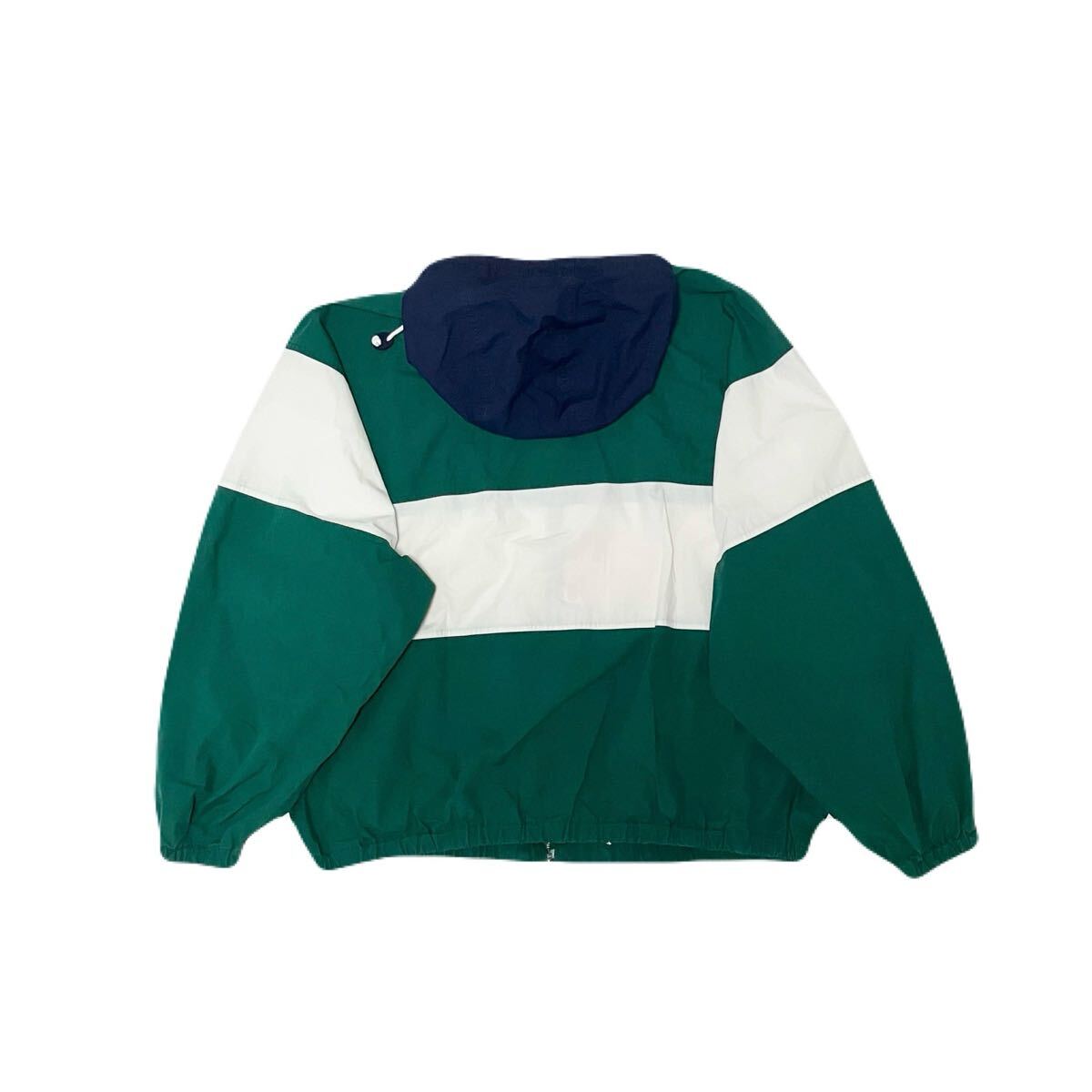 ポロスポーツ ラルフローレン フリース パーカー グリーン XXL 美品 POLO SPORT ポロ スポーツ 90s 90年代 コットン
