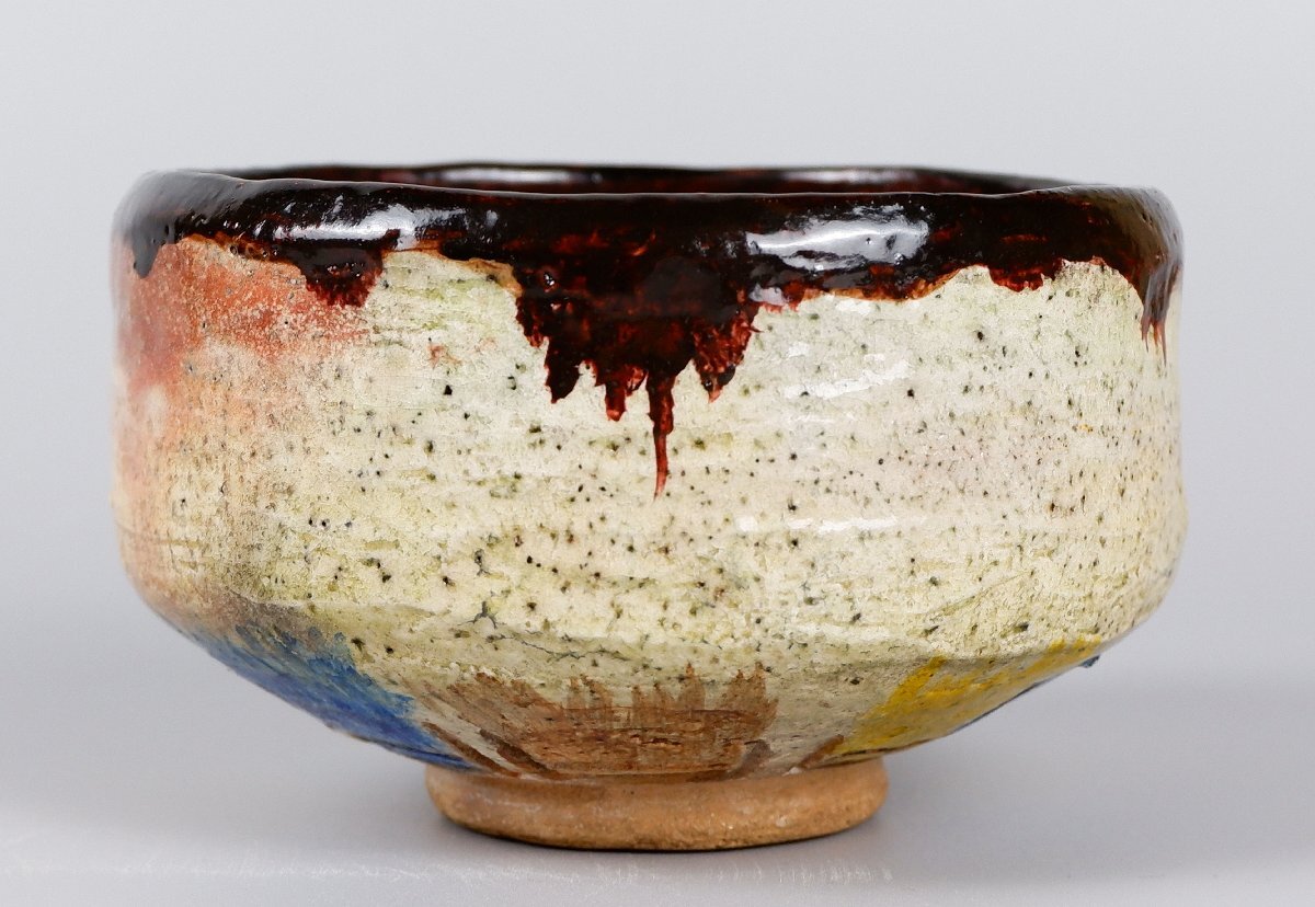 【MKA】大本教　出口王仁三郎　瑞月焼　耀（ようわん）　直日箱　希少作品　真作保証