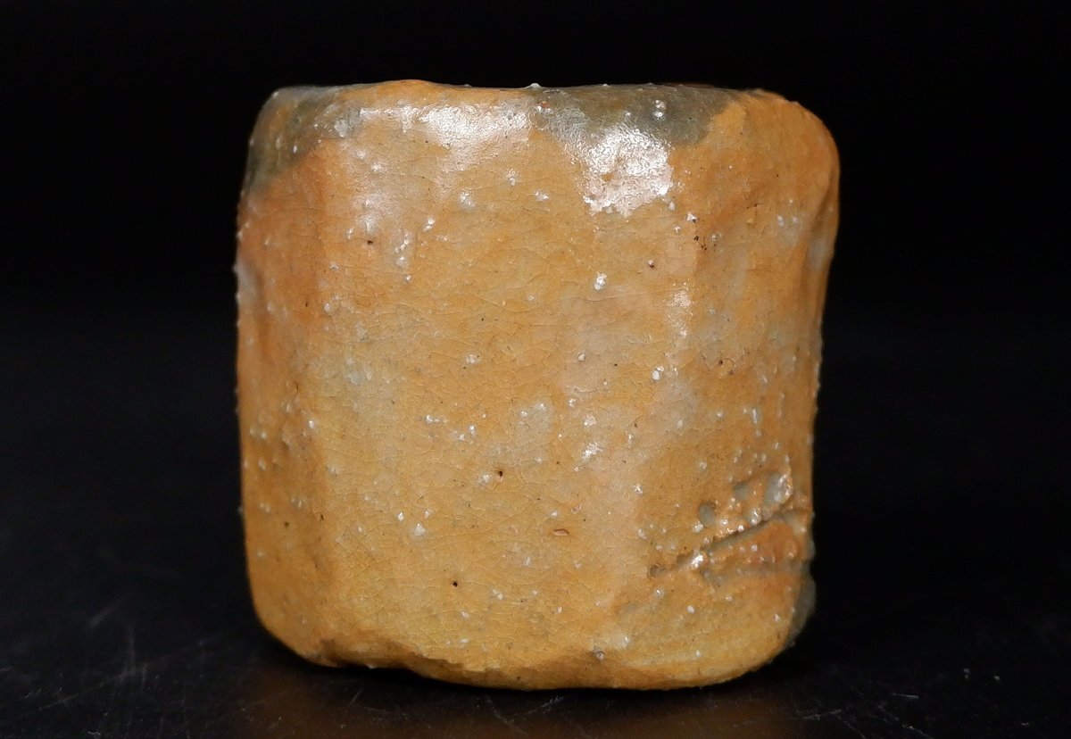 【MKA】千家十職　10代楽旦入　輪蓋置　共箱　京都　茶道具　真作保証