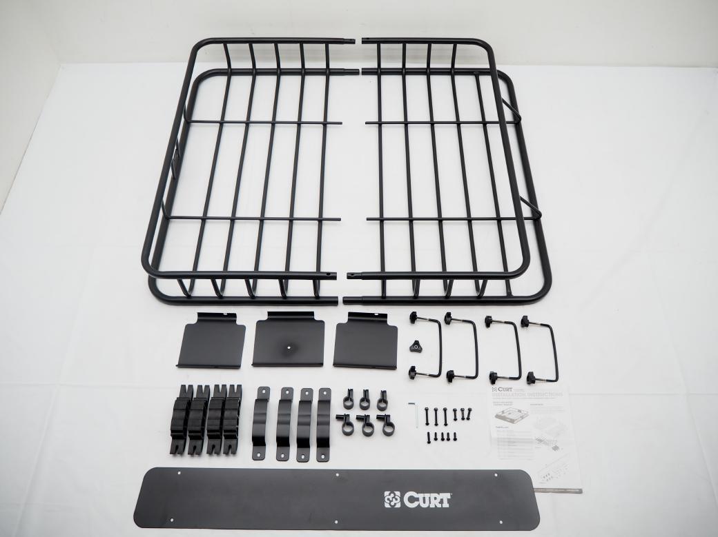 [CURT(カート)正規代理店]ルーフラック/ルーフキャリア クロスバーは丸形・楕円・四角対応 マツダ アテンザ ワゴン GH/GG系/18115_画像4