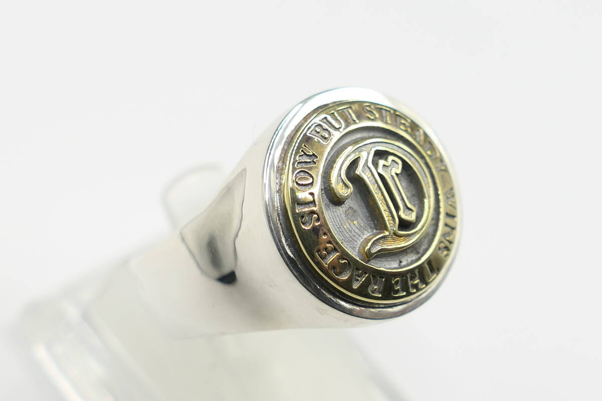 新品　21號(hào)　ドクターモンロー　コンチョ　カレッジリング　真鍮　指輪