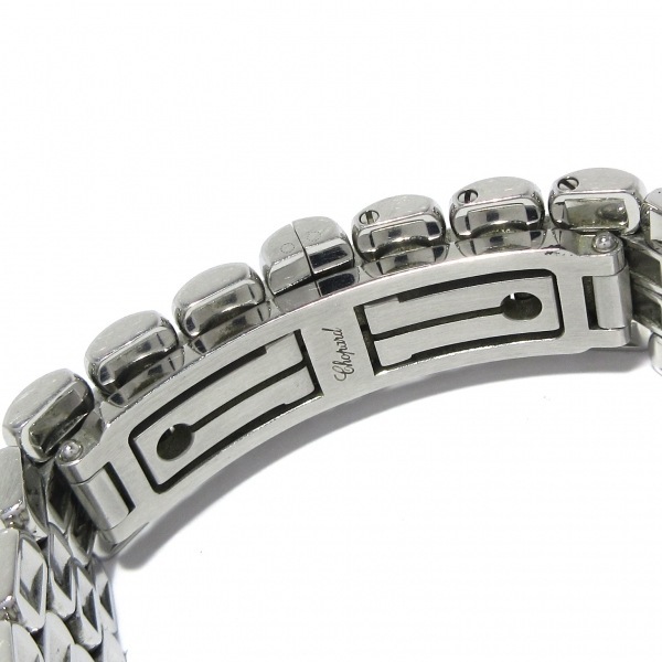 ショパール 腕時計 ハッピースポーツ 27/8250-42 レディース ムービングダイヤ/スター(星)/ムーン(月)/カボションルビー ピンクシェル