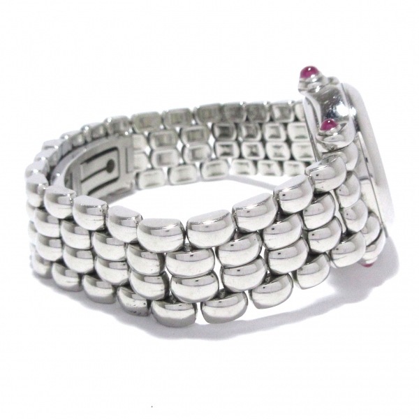 ショパール 腕時計 ハッピースポーツ 27/8250-42 レディース ムービングダイヤ/スター(星)/ムーン(月)/カボションルビー ピンクシェル