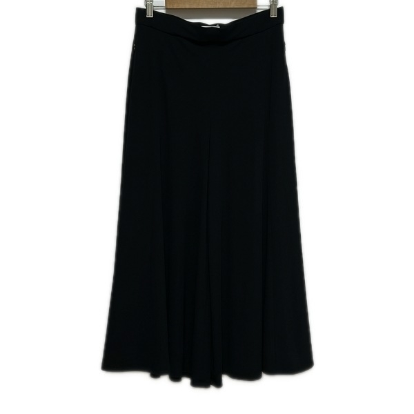 フォクシーニューヨーク FOXEY NEW YORK パンツ サイズ40 M 44654 エミー 黒 レディース クロップド(半端丈)/ワイドパンツ/ウエストゴム