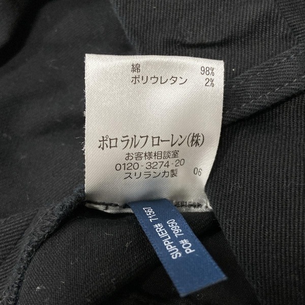 ラルフローレンスポーツ RALPHLAUREN SPORT パンツ - 黒 レディース フルレングス ボトムス
