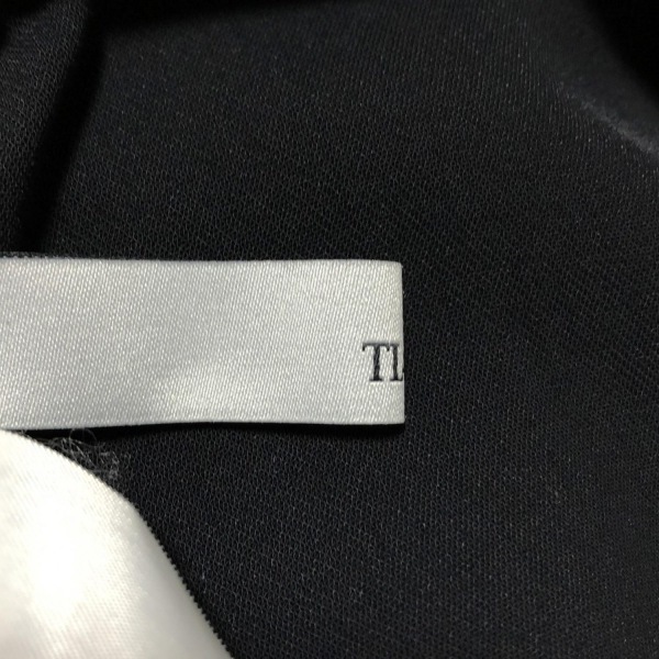 ティアラ Tiara 七分袖カットソー - 黒×ベージュ×アイボリー レディース 美品 トップス