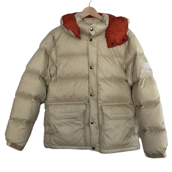 ノースフェイス THE NORTH FACE ダウンジャケット サイズS ND92230 - アイボリー×オレンジ メンズ 長(zhǎng)袖/冬 ジャケット