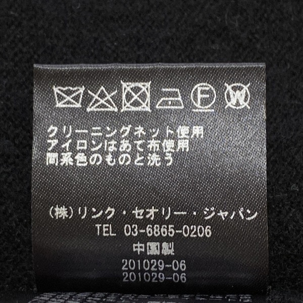 セオリー theory 長袖セーター/ニット サイズS - 黒 レディース クルーネック/カシミヤ トップス_画像5