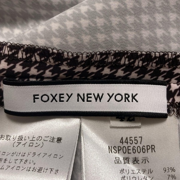 フォクシーニューヨーク FOXEY NEW YORK ハーフパンツ サイズ42 L 44557 テラス ダークブラウン×ライトピンク レディース ボトムス