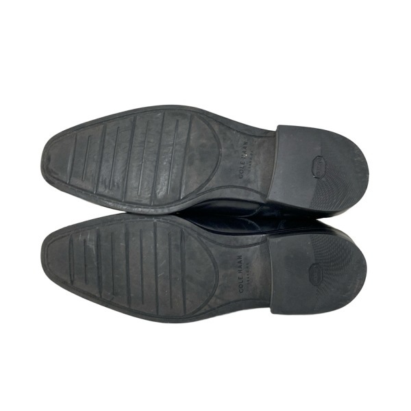 コールハーン COLE HAAN シューズ 9 1/2M - レザー 黒 メンズ 靴