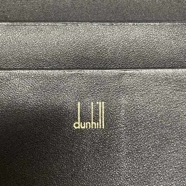 ダンヒル dunhill/ALFREDDUNHILL 札入れ - レザー 黒 財布