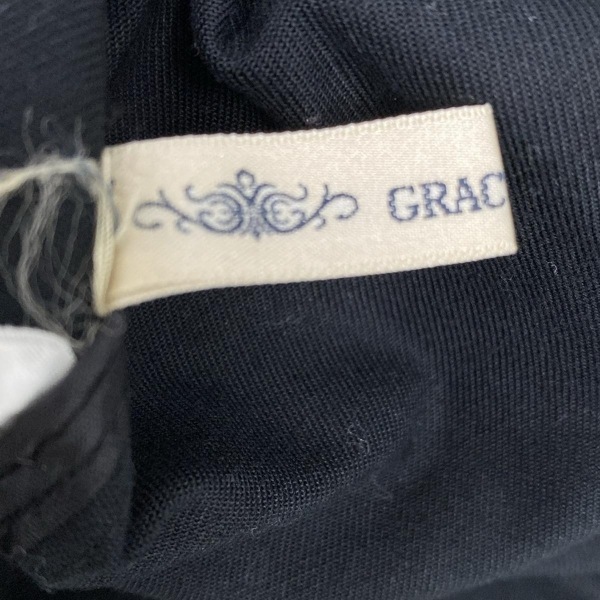 グレースコンチネンタル GRACE CONTINENTAL トレンチコート サイズ36 S 黒 レディース 春?秋物 コート