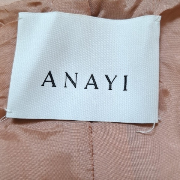 アナイ ANAYI サイズ36 S - ライトピンク レディース 長袖/春/秋 コート_画像3
