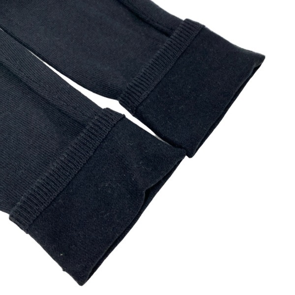 アニエスベー agnes b カーディガン サイズ2 M 黒 レディース 美品 トップス