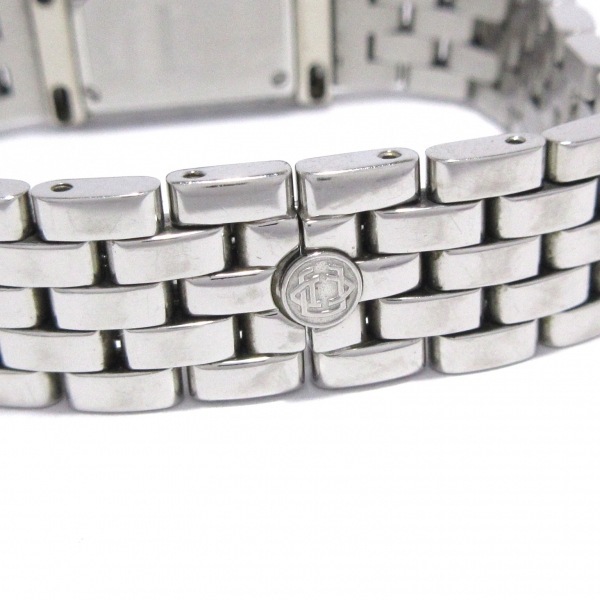 VanCleef & Arpels(VCA/ヴァンクリ) 腕時計 ファサード 531963T5 レディース SS/4Pダイヤインデックス/14Pダイヤベゼル 黒