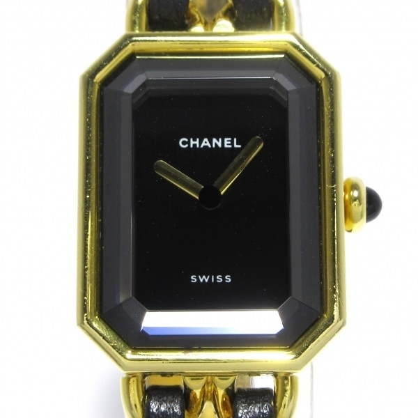 CHANEL(シャネル) 腕時(shí)計(jì) プルミエール H0001 レディース サイズ：L 黒