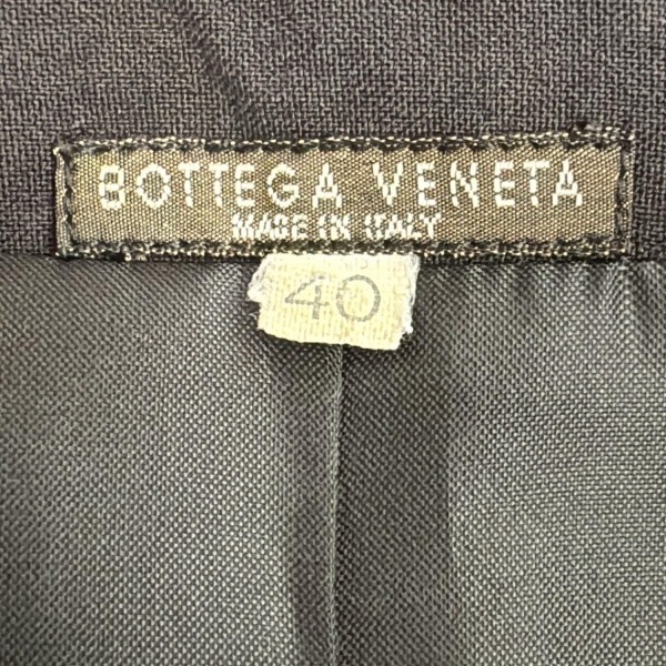 ボッテガヴェネタ BOTTEGA VENETA サイズ40 M - 黒 レディース 長袖/春/秋 ジャケット