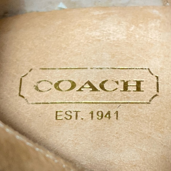 コーチ COACH ロングブーツ 7B - レザー 黒 レディース 靴_画像6